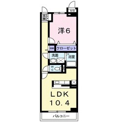 サニーブローテ住吉Ⅰの物件間取画像